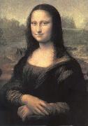 Leonardo  Da Vinci Mona Lisa oil on canvas